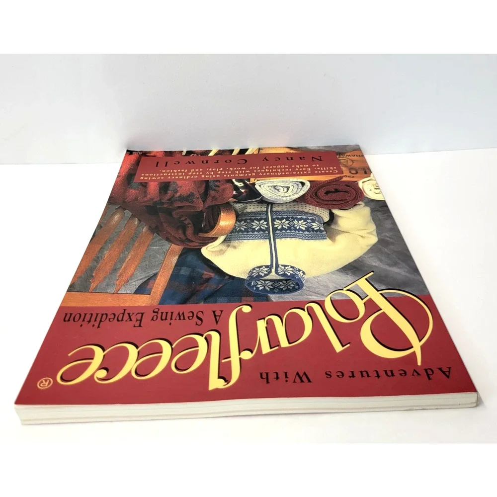 Adventures With Polarfleece Nancy Cornwell Krause Red Large Trade PB Sewing Book